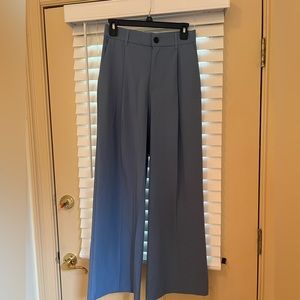 Zara high waisted wide leg trousers NWT